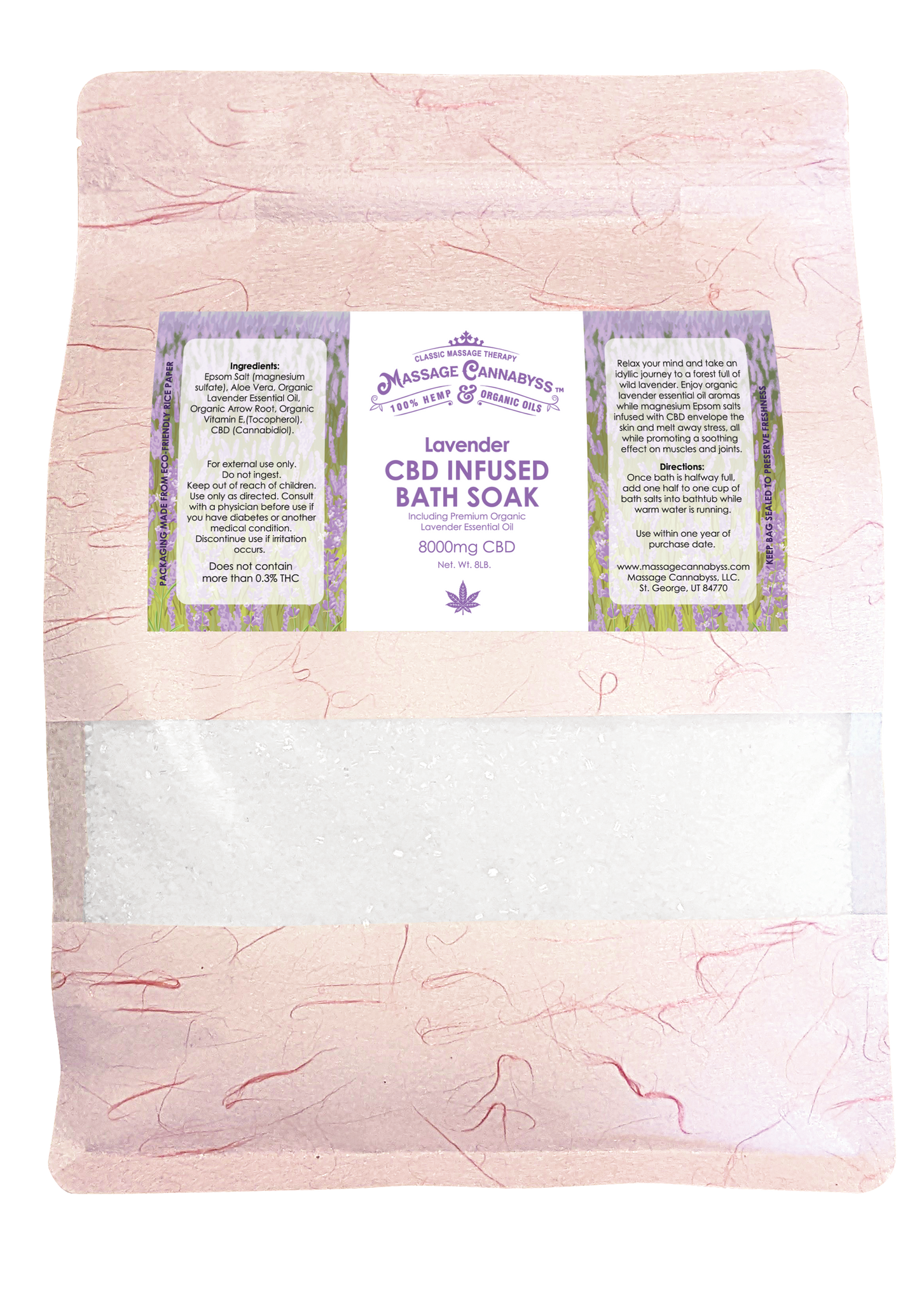Try Our CBD Infused Bath Salts