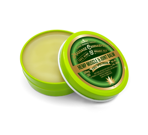 200mg Hemp Muscle & Joint Balm - Open Lid