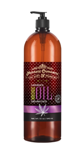 (32 oz) Back-Bar Bottle - Lavender CBD Massage Oil